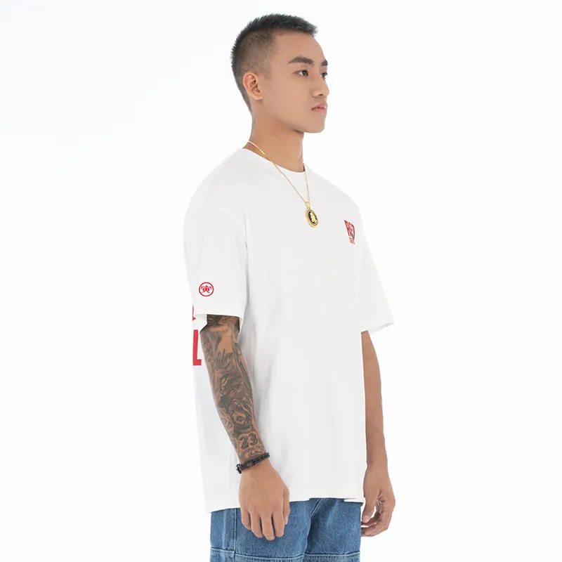 REDCHARCOAL T-Shirt Unisex White-4