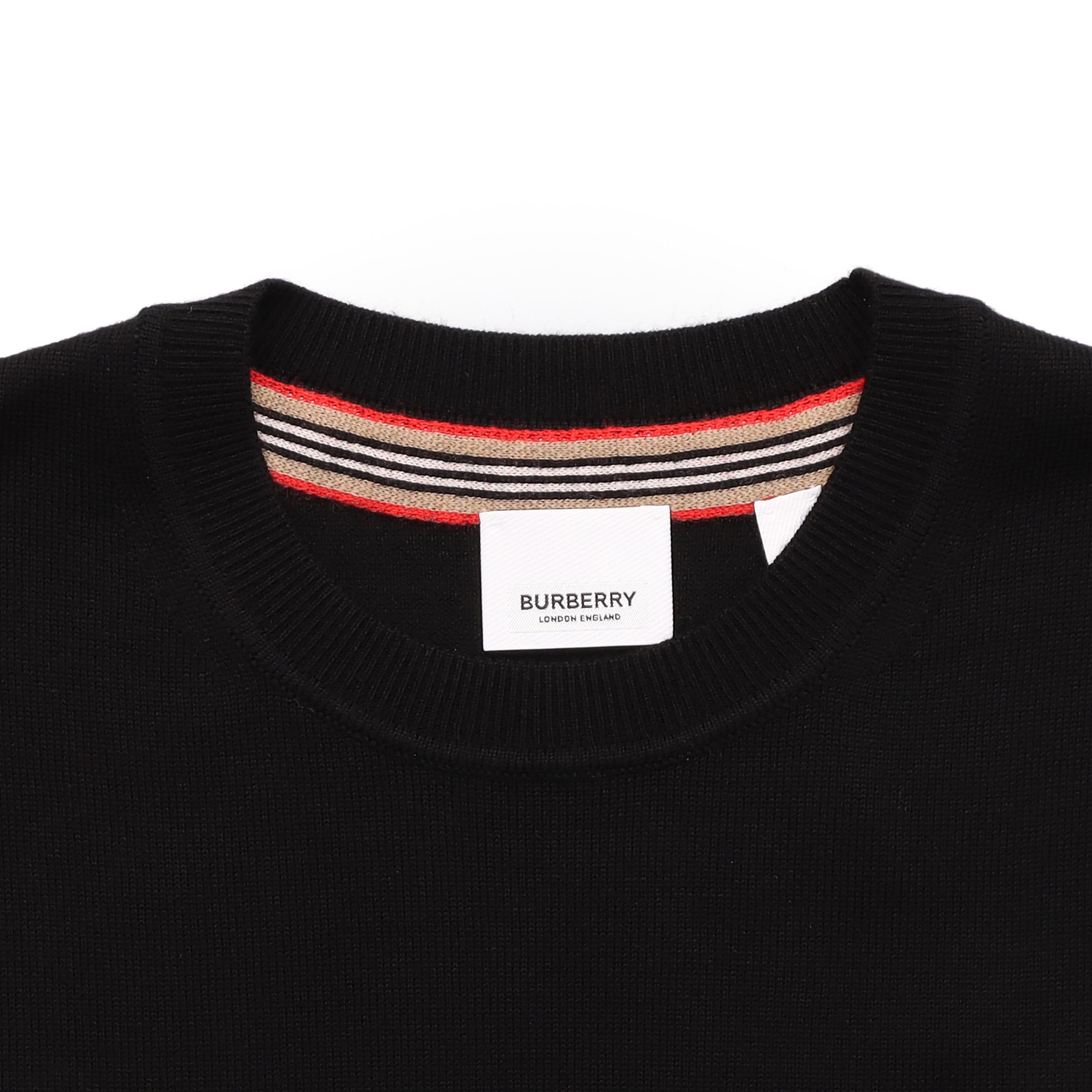 Burberry Icon Stripe Fine knit Jumper Cheap Rcj Jordan Outlet