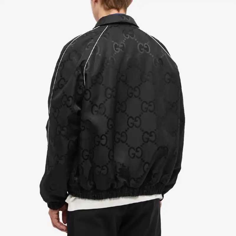 GUCCI Jumbo Gg Nylon Canvas Jacket-2