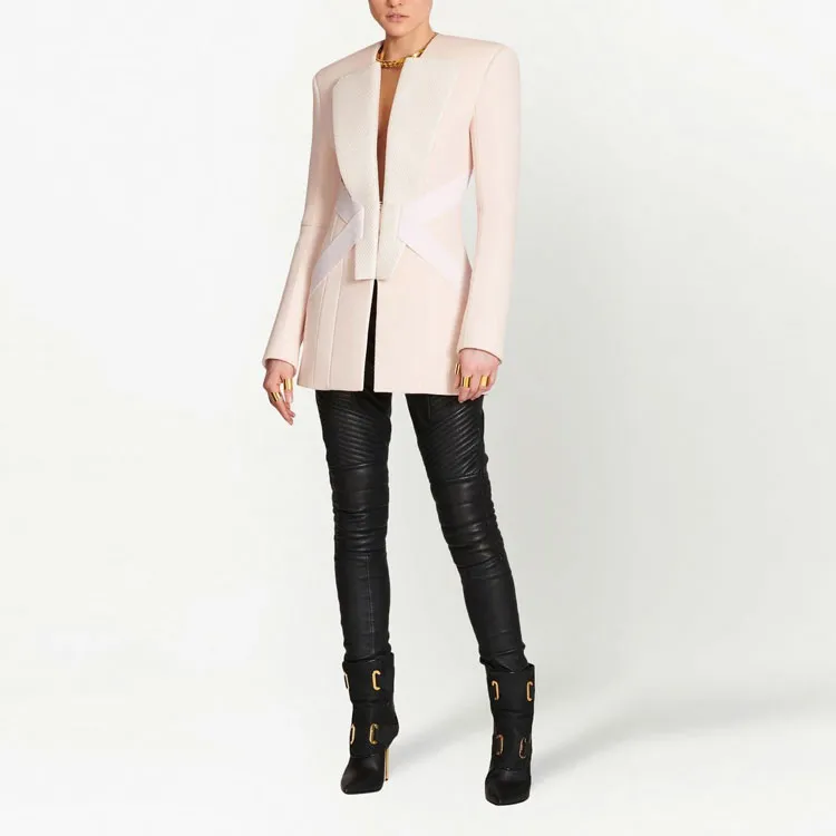 BALMAIN Business Suits Women's Pink-2