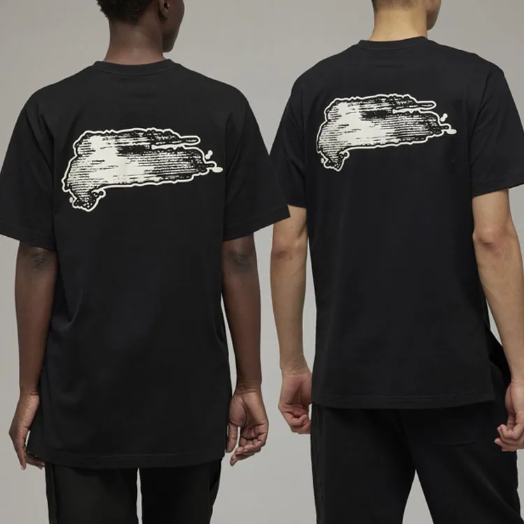 Y 3 T Shirts Unisex Black-6