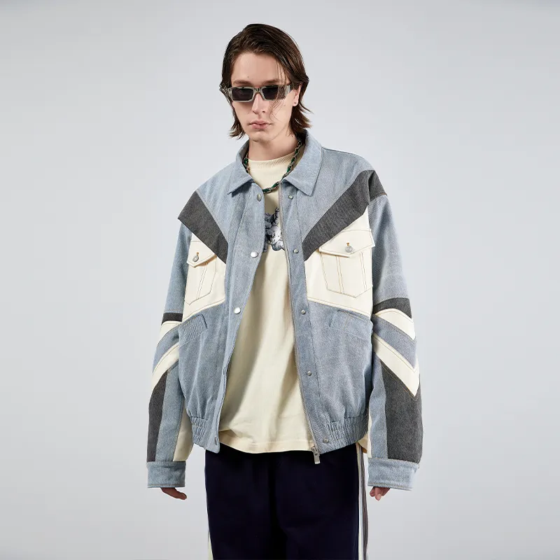 KODAKBLACK Puffer Jackets Unisex Blue-2