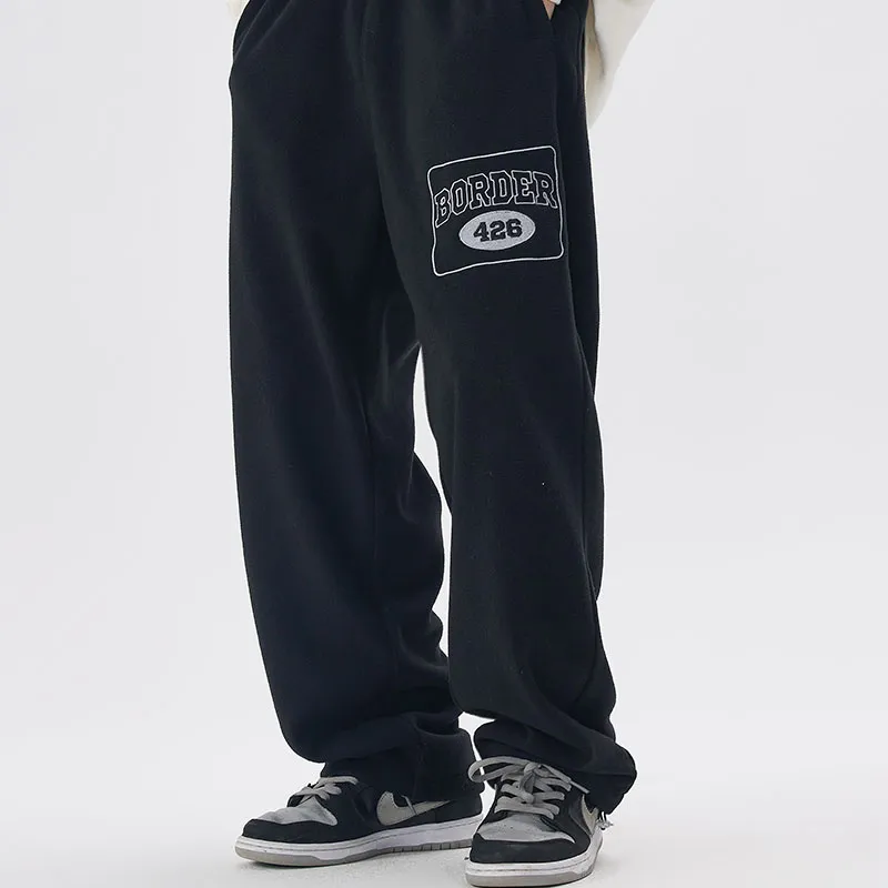 F426 Straight Casual Pants Unisex-2