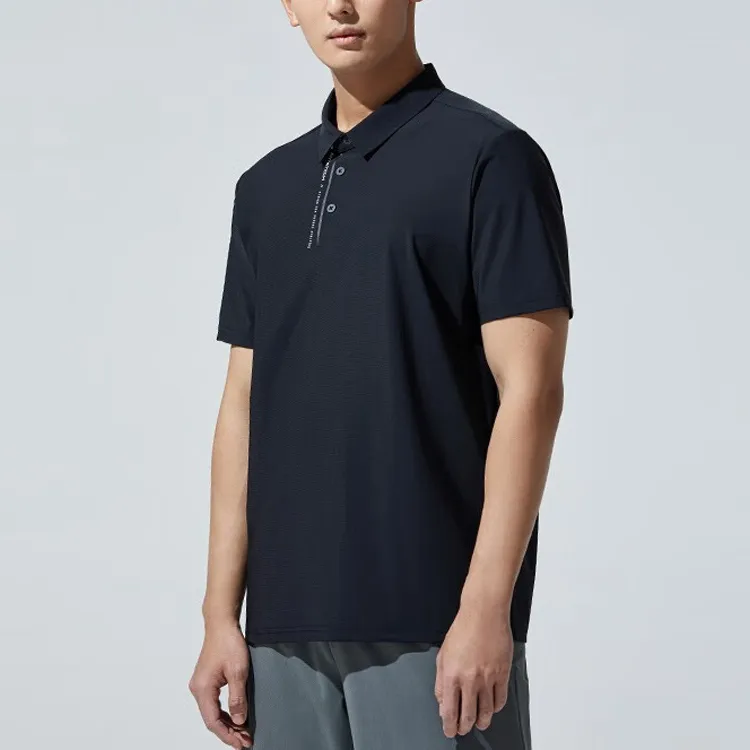 Anta Variety Training Collection Polo Shirt Men's Basic Black-1