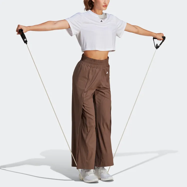 Adidas Crop Tops Women's White-3