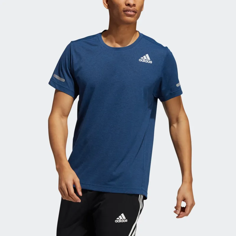 Adidas T Shirt Men's Marine Blue-2