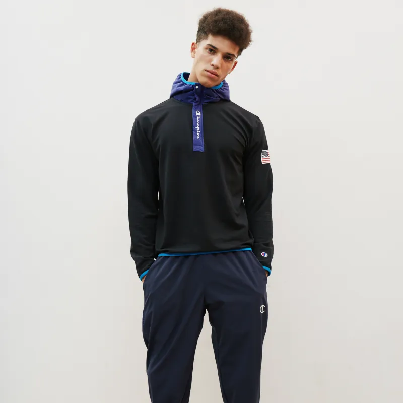 Champion Sweatshirt Unisex Black Patchwork-1