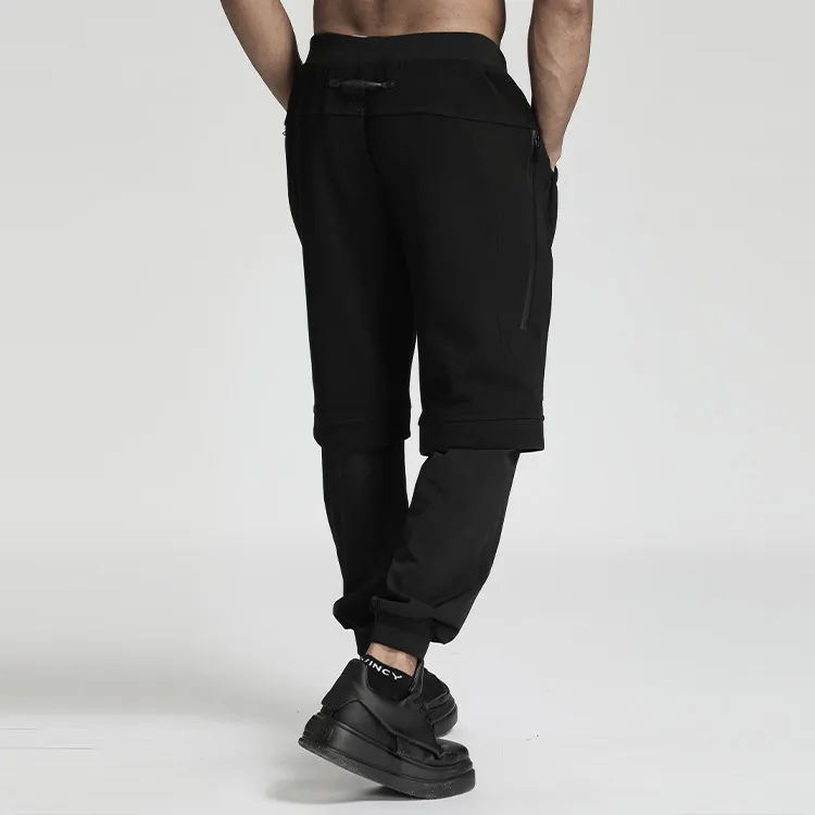 NORVINCY Western Outdoor Trendy Knitted Fabric Cargo Pants Unisex-2