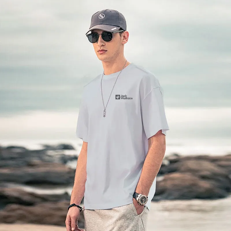 Jack Wolfskin Set in Sleeve T Shirt Men's-4