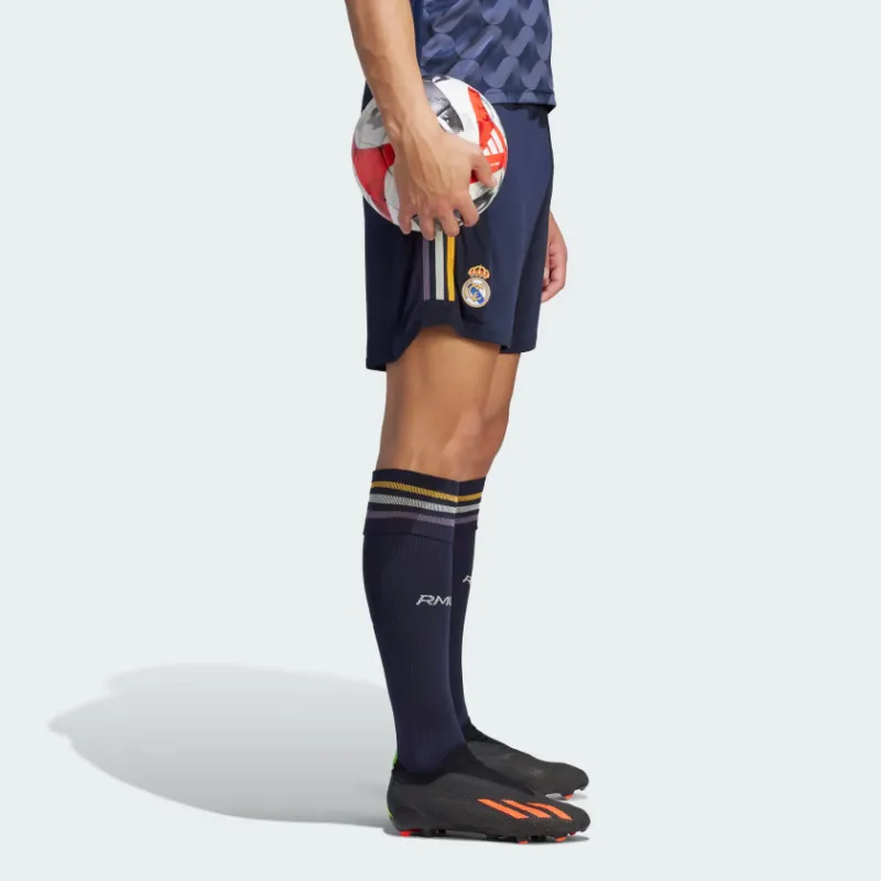 Adidas Real Madrid Soccer Bottoms Men Dark Blue-3