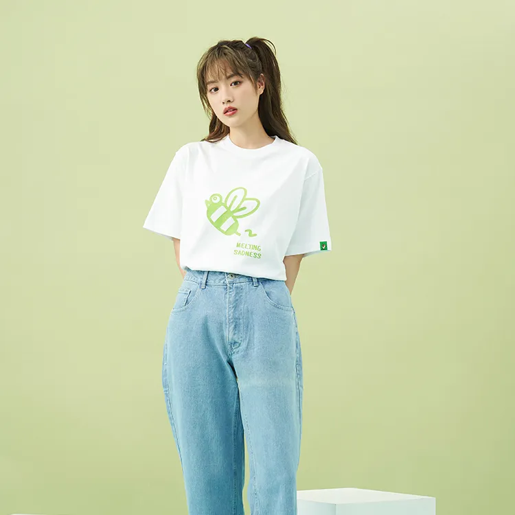 Melting Sadness Straight T Shirt Unisex-3