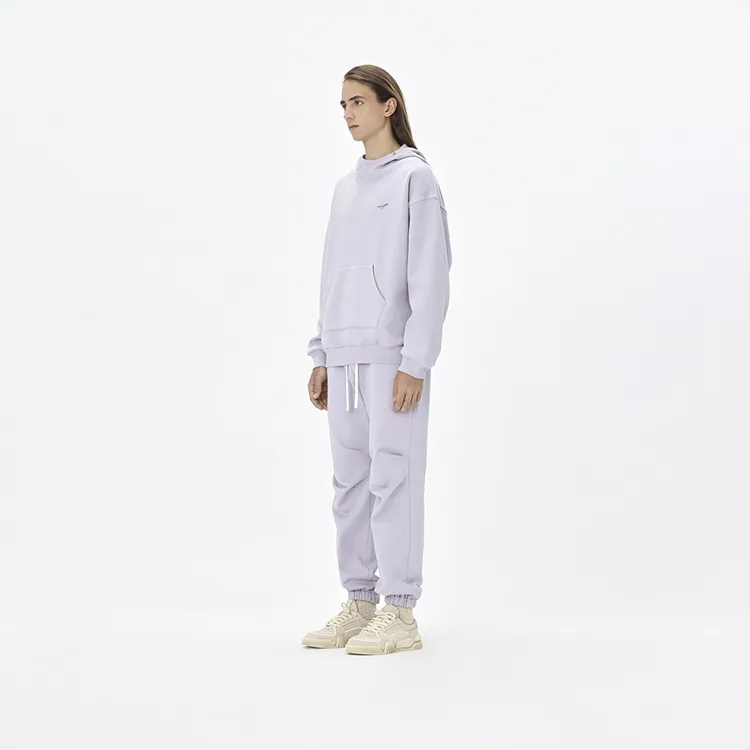 The Last Redemption Knitted Sweatpants Unisex Light Purple-4
