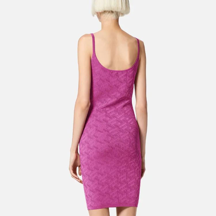 FANSIZHE VERSACE SS23 Sleeveless Dress Women's Pink-3