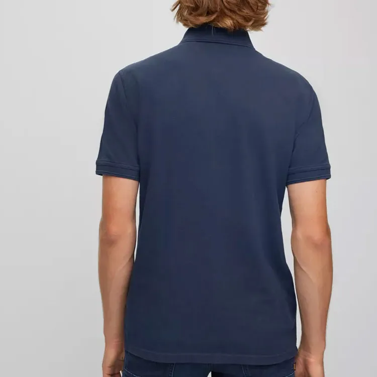 HUGO BOSS Polo Shirts Men Dark Blue-3