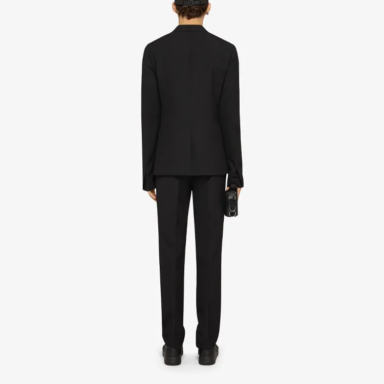 Givenchy U Lock Long Sleeved Tailored Blazer-2