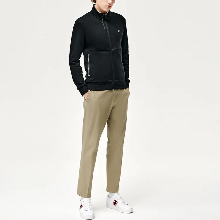 FILA Jackets Men Jet Black-5