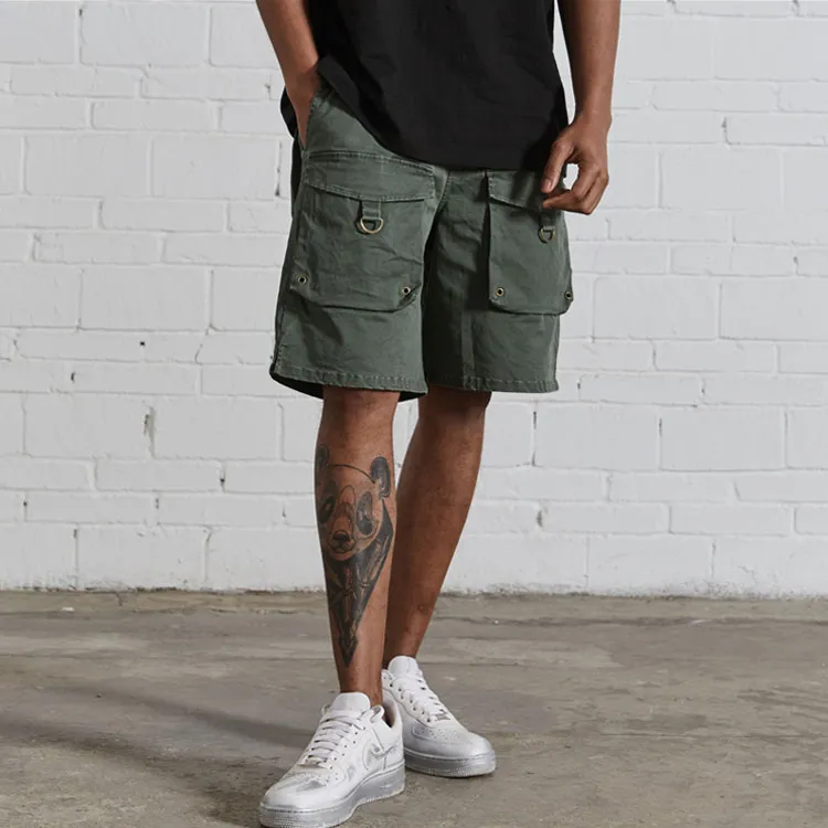 Profound Shorts Unisex Army Green-4