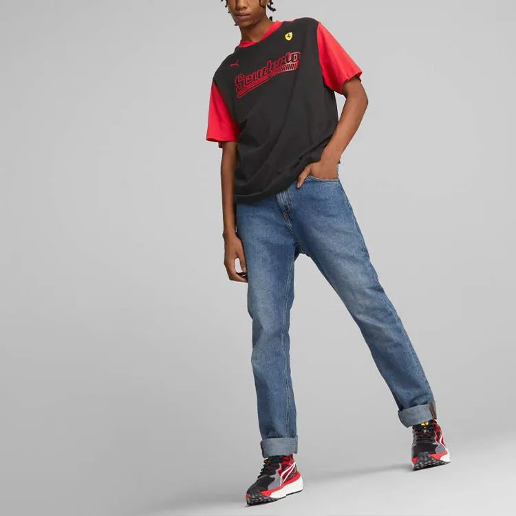 PUMA x FERRARI T Shirt Unisex Black-4