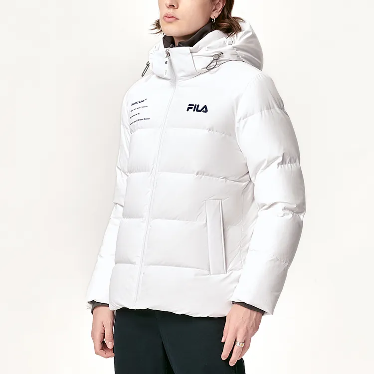 FILA Down Jacket Winter Men's Standard White-2