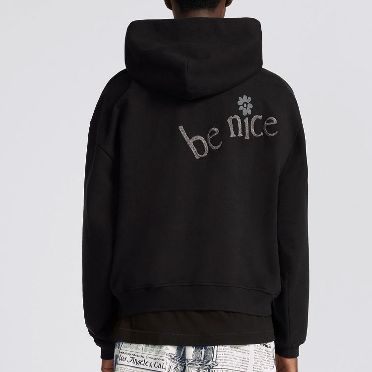 DIOR X Erl Hooded Relaxed Fit Sweatshirt - POIZON