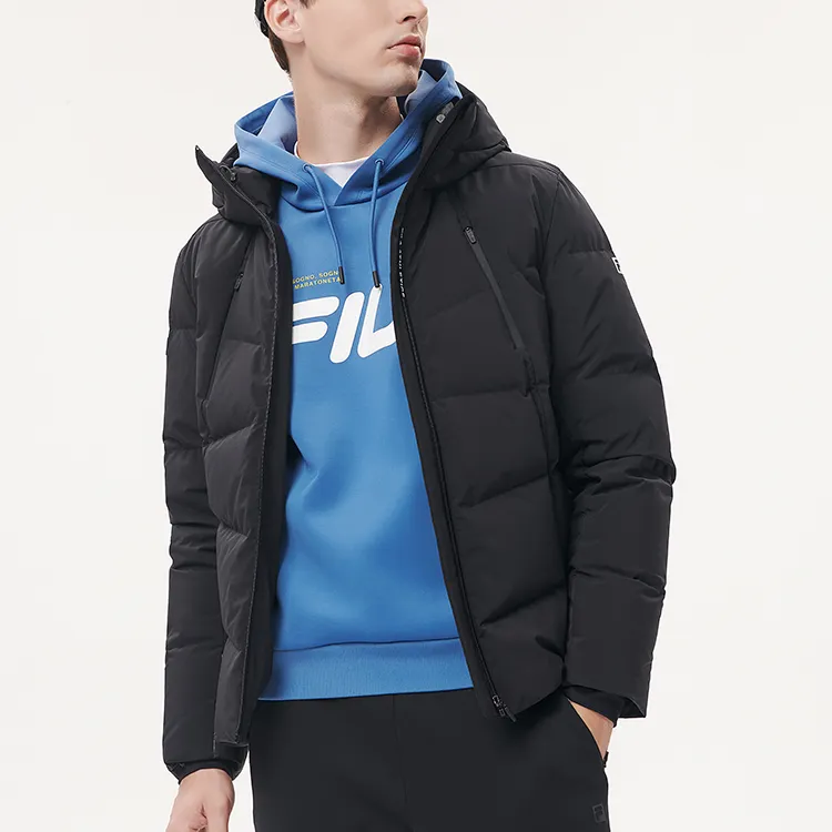 FILA Athletics Down Jacket Men's Pitch Black-5