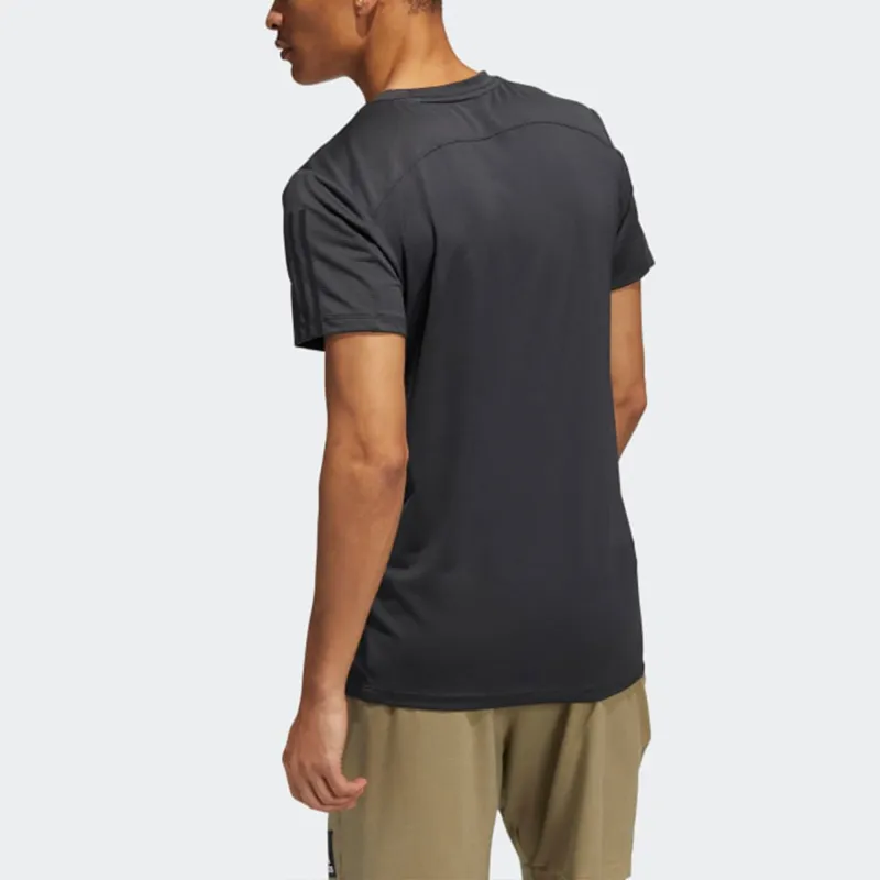 Adidas AEROREADY T Shirts Men Black-3