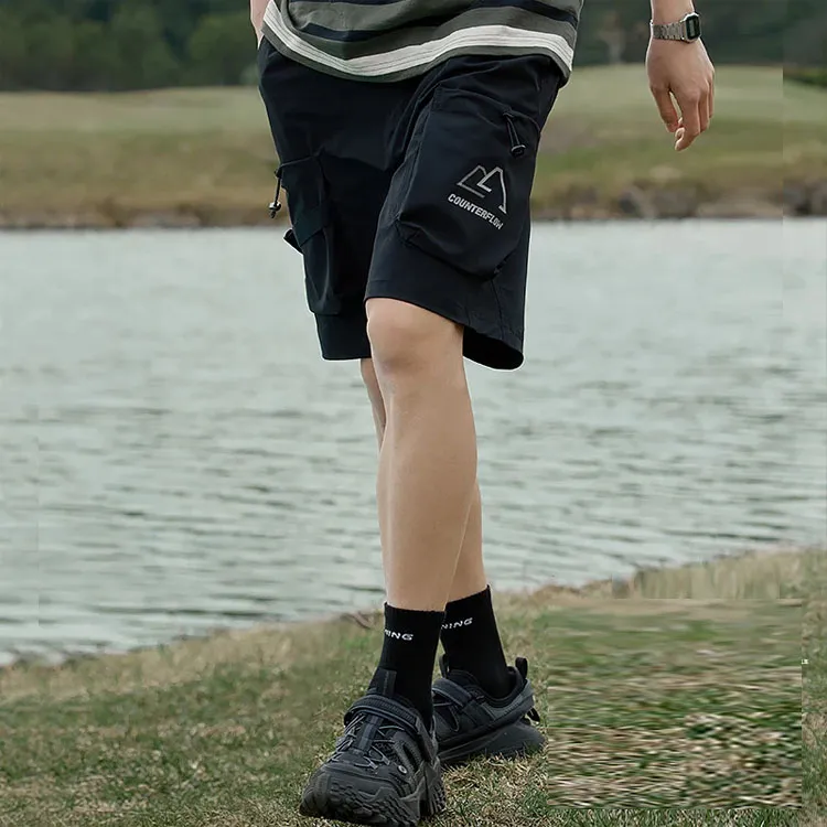 LiNing CF Tracing Casual Shorts Men's Black-2
