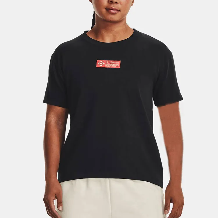 Under Armour Johnson T Shirts Women's Black-2