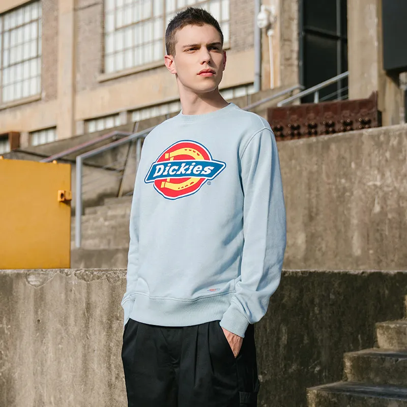 Dickies Sweatshirts Men Sky Blue-4