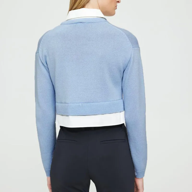 THEORY Cashmere Sweaters Women's Blue-2