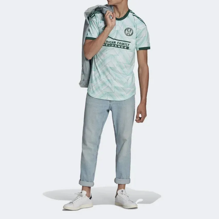 Adidas T Shirts Men Mint Green-2