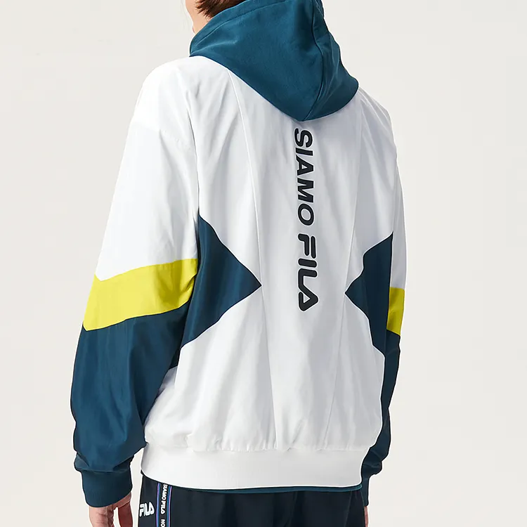 FILA FUSION Jackets Men Standard White-5