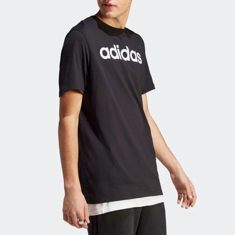 Adidas ESSENTIALS T Shirt Men's Black-3