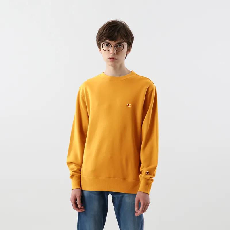 Champion Sweatshirts Unisex Yellow-3