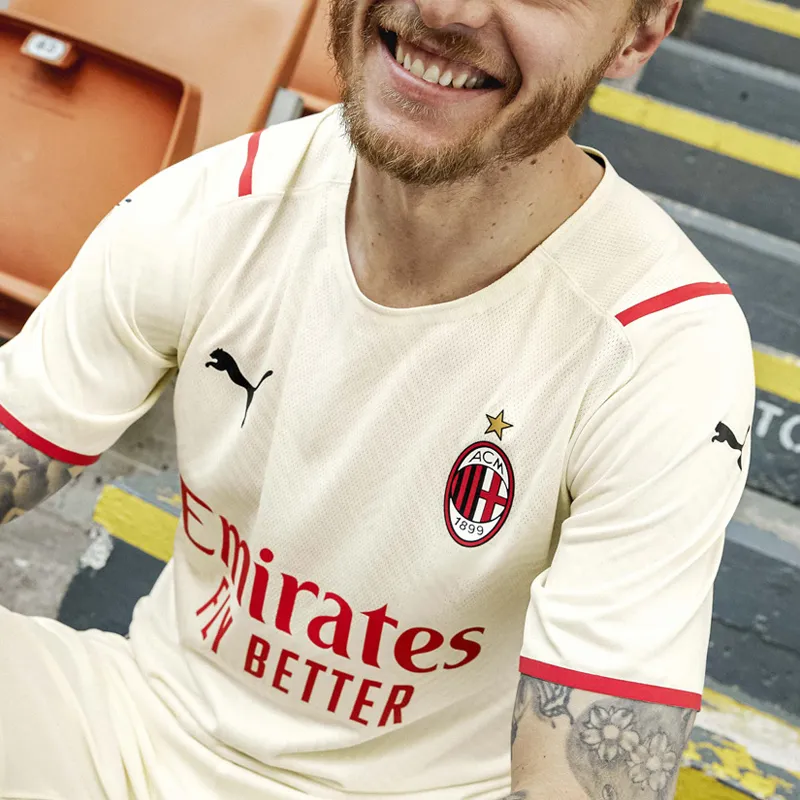 PUMA Soccer Jerseys Men Ecru-6