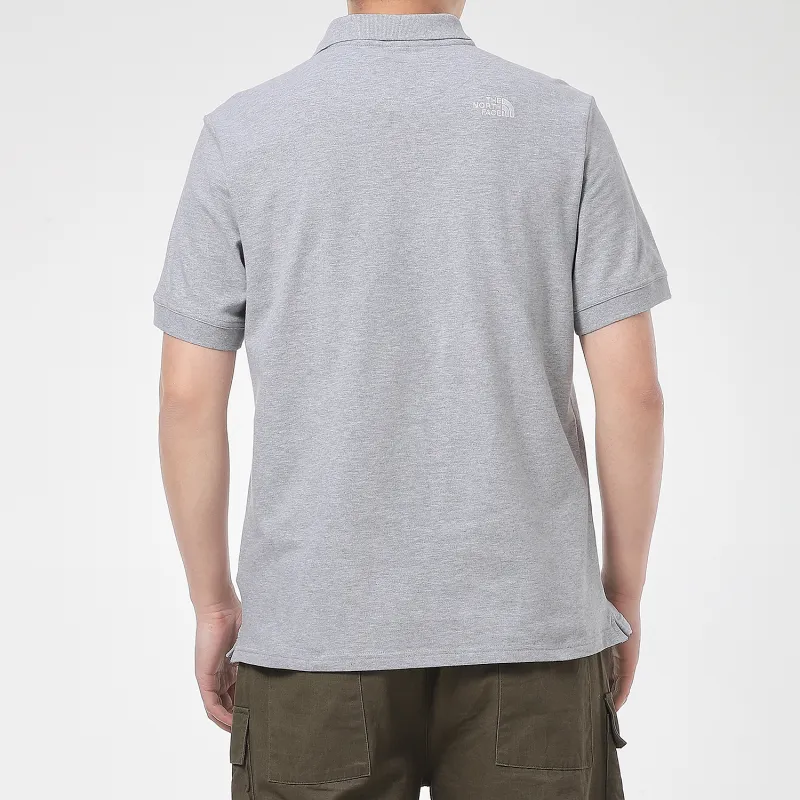 THE NORTH FACE THE NORTH FACE Earth Day Series Polo Shirt Men's Gray-3
