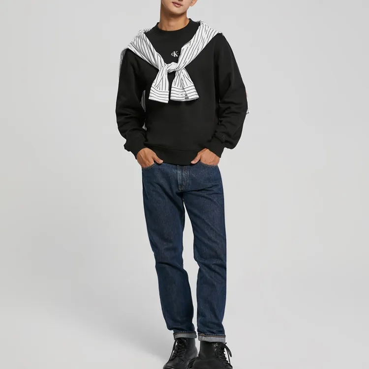 Calvin Klein Sweatshirts Men Black-3