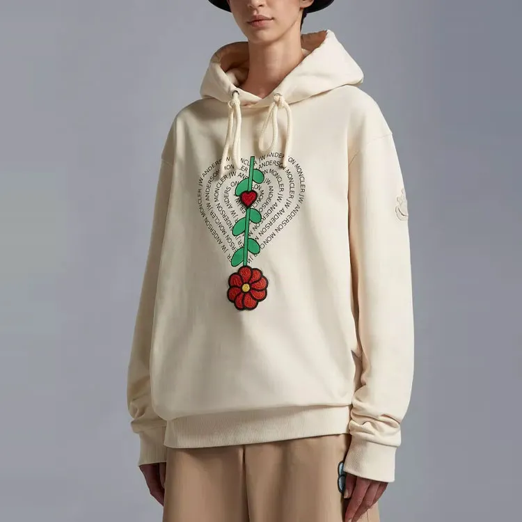 Jw Anderson X Moncler X JW Anderson Sweatshirts Unisex Khaki-3
