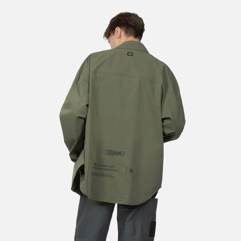 EVISU Jackets Men Dark Army Green-3