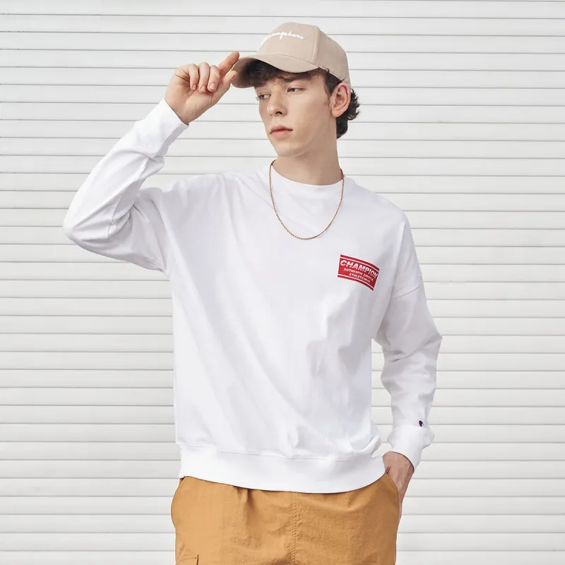 Champion Long Sleeved T Shirt Unisex-2
