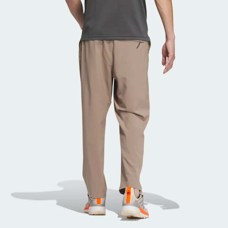 Adidas Knitted Sweatpants Men Pink Brown-2