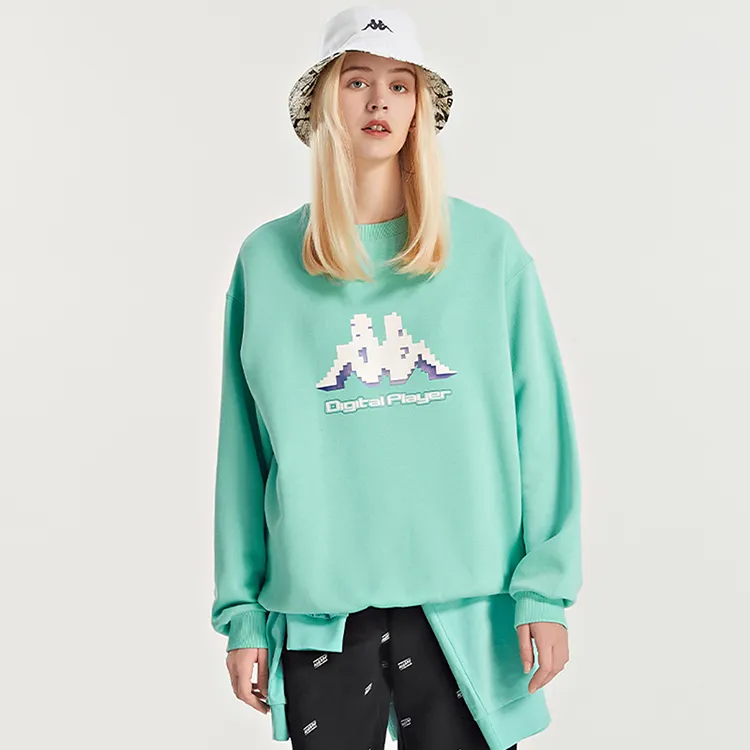Kappa Crew Neck Loose Fit Sweatshirt Spring Autumn And Winter Unisex-6