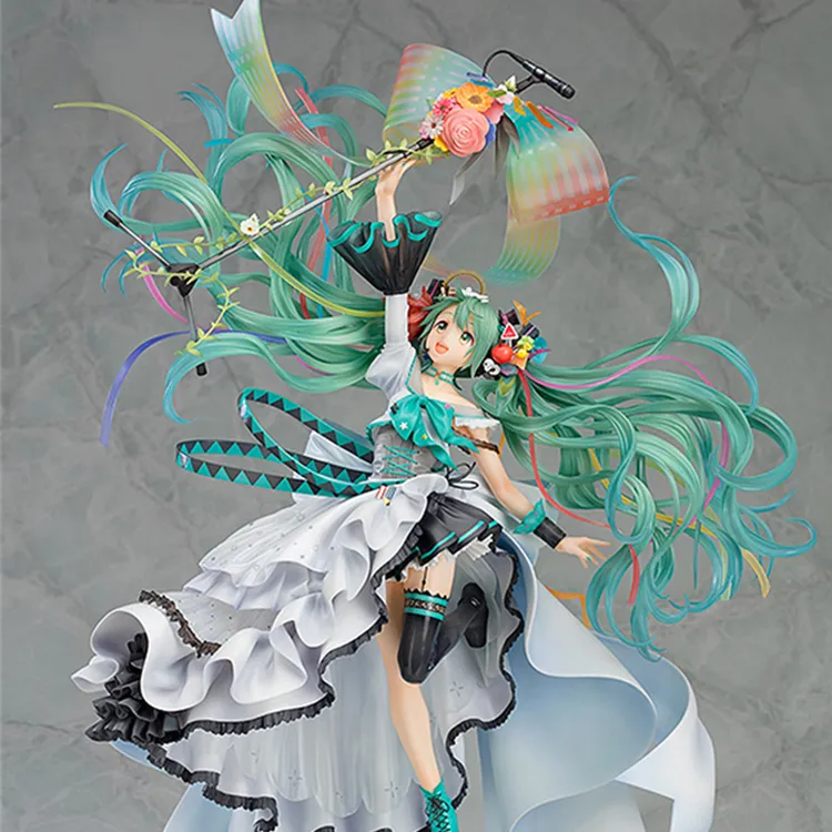 GSC Hatsune Miku Vocaloid Memorial Dress Ver. 10 Anniversary Drawing Competition Grand Prize Scale Figures 43cm-1