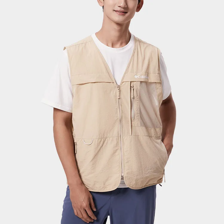 Columbia Vests Men Khaki-2