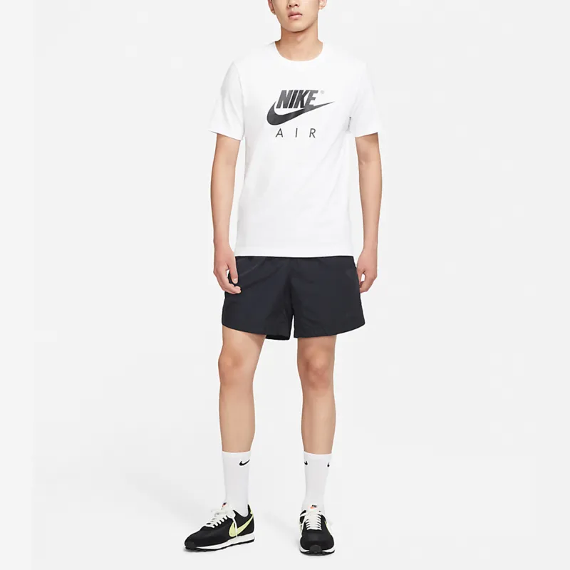 Nike Set in Sleeve T Shirt Men's White-2