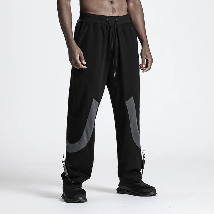 NORVINCY Western Trendy Urban Techwear Knitted Sweatpants Unisex-4