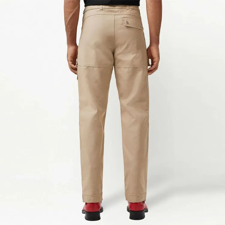 Burberry Cargo Pants Men Khaki-2