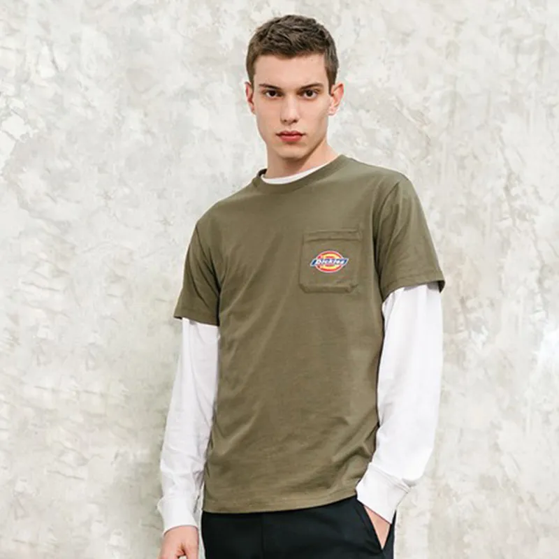 Dickies SS21 Straight T Shirt Men's Army Green-4