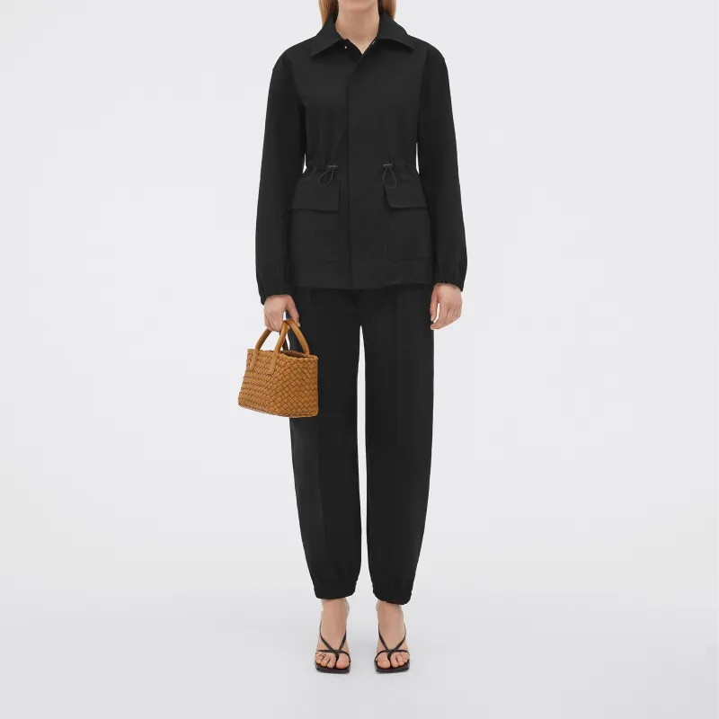 Bottega Veneta Cabat Intreccio Tote Bag Mini Caramel-3