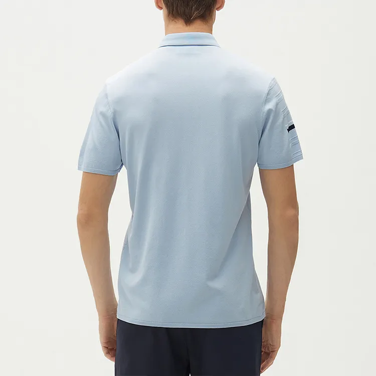 FILA Polo Shirts Men Zen Blue-3
